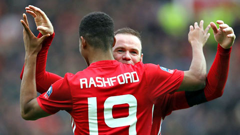 Rashford kém Rooney nhưng hay hơn Ronaldo
