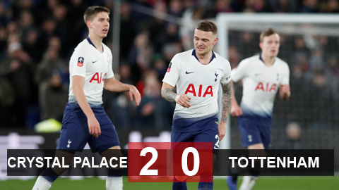 Crystal Palace 2-0 Tottenham: Tiếp nối những ngày buồn