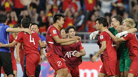 AFC dành lời khen đặc biệt cho ĐT Việt Nam