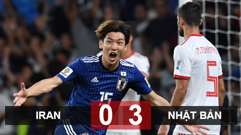 Iran 0 – 2 Nhật: Nhật bất ngờ vào chung kết