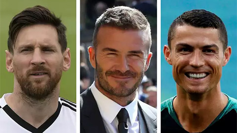 Beckham, Ronaldo xếp trên Messi trong top 10 cầu thủ giàu nhất