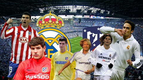 Raul, Courtois & 6 ngôi sao nổi bật nhất từng đá cho cả Real và Atletico