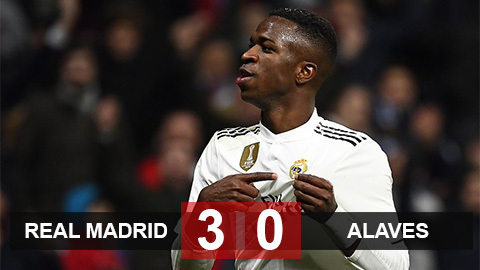 Real 3-0 Alaves: Dạo chơi tại Bernabeu