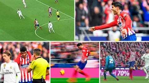 Real gặp may vì trọng tài từ chối bàn thắng hợp lệ của Morata?
