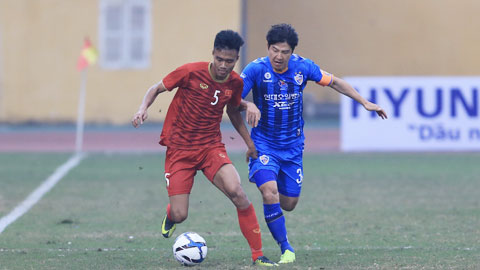 U22 Việt Nam tổng dượt với Sài Gòn FC