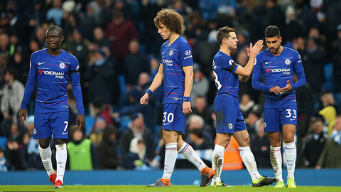 Cầu thủ Chelsea tự họp làm rõ thất bại trước Man City