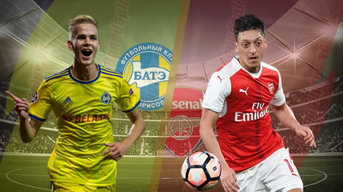 Nhận định bóng đá BATE Borisov vs Arsenal, 00h55 ngày 15/2: Không cưỡng được "chân mệnh"