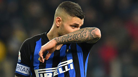 Icardi bị tước băng thủ quân Inter khi từ chối thi đấu ở Europa League