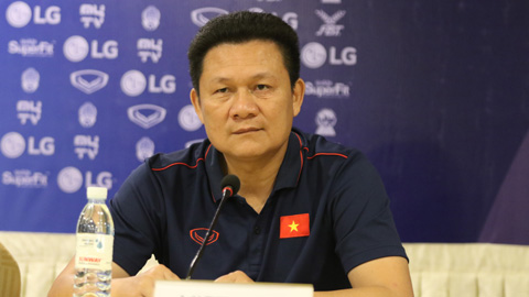 HLV Nguyễn Quốc Tuấn: 'U22 Việt Nam tập trung cao độ để giành chiến thắng'
