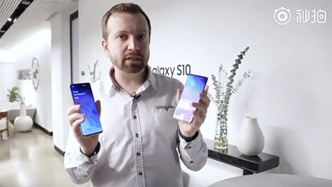Galaxy S10 và Galaxy S10+ xuất hiện video trên tay tuyệt đẹp