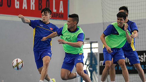 ĐT futsal Việt Nam loại 4 cầu thủ trước khi đi Tây Ban Nha