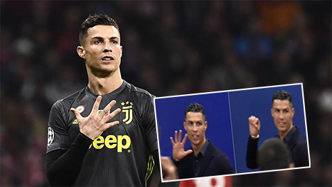 Ronaldo trả đũa fan Atletico sau thất bại của Juve