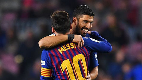 Messi - Suarez dẫn đầu top 5 bộ đôi tấn công hay nhất châu Âu