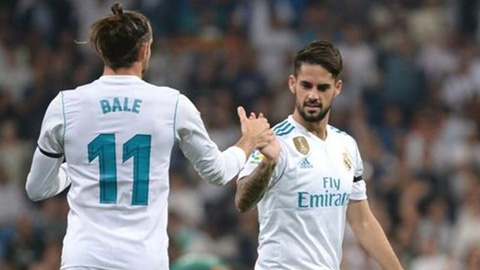 Real Madrid sẵn sàng bán Bale và Isco để dành tiền nâng cấp đội hình