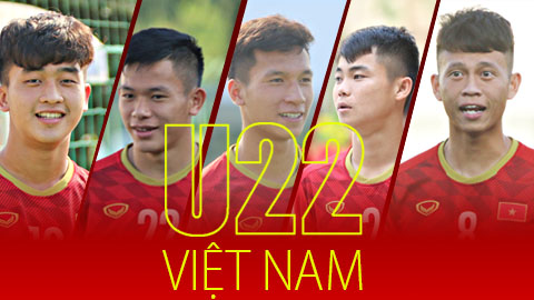 Top 5 cầu thủ U22 Việt Nam chơi nổi bật