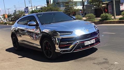 Lamborghini Urus của Minh Nhựa trước Tết