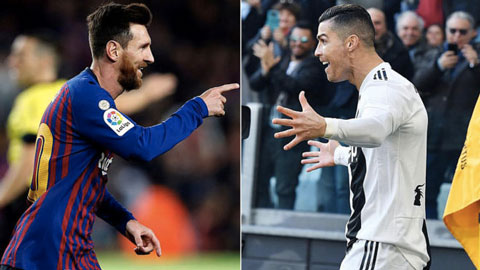 Hat-trick thứ 50 đưa Messi tiến gần tới Ronaldo