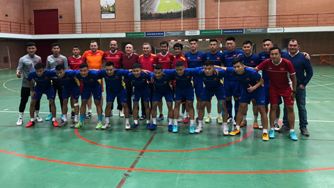 ĐT futsal Việt Nam bước vào đợt tập huấn tại Tây Ban Nha