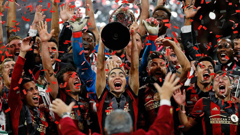 Almiron vừa giúp Atlanta lần đầu giành MLS Cup trong lịch sử