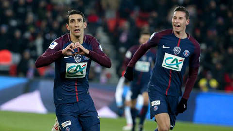 PSG đè bẹp Dijon 3-0: Bộ đôi Draxler - Di Maria, công thức tấn công mới