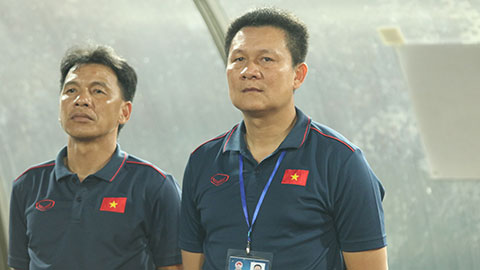 HLV Nguyễn Quốc Tuấn (U22 Việt Nam): 'Tôi hài lòng khi các cầu thủ đều ý thức được công việc'