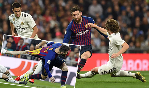 Barca xát muối vào nỗi đau của Modric sau trận El Clasico