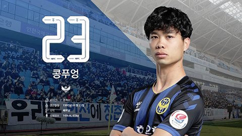 Công Phượng tạo ra một kỷ lục cho Incheon United