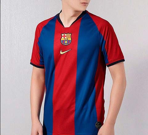 Mẫu áo đấu Barca sẽ sử dụng khi đá với Real vào đêm nay