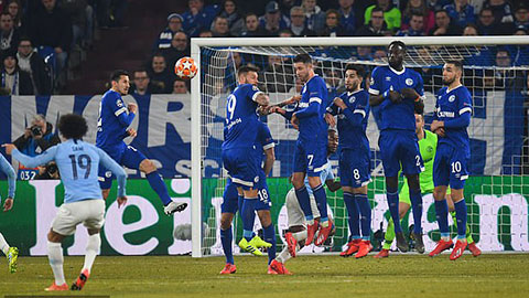 Man City đã có kết quả thuận lợi trước Schalke 04