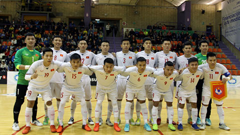 ĐT futsal Việt Nam thua đậm trong trận giao hữu cuối cùng tại Tây Ban  Nha