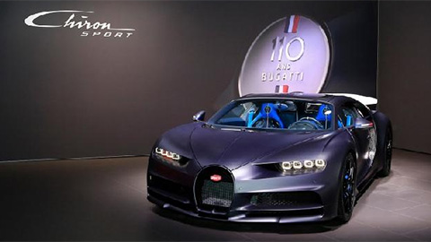 Choáng ngợp trước Bugatti Chiron Sport 110, chỉ 20 chiếc được sản xuất