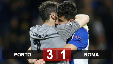 Porto 3-1 Roma (Chung cuộc 4-3): Thêm cú lội ngược dòng nghẹt thở nhờ VAR