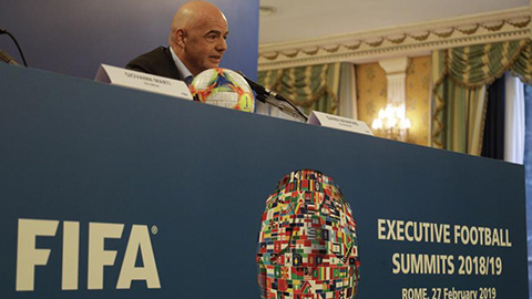 Dự trữ tiền mặt của FIFA tăng vọt lên 2,7 tỷ USD