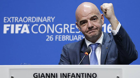 FIFA tăng trưởng vượt bậc dưới thời Chủ tịch Infantino