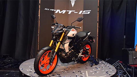 Mẫu mô tô 'cực ngầu' Yamaha MT-15 2019 về Việt Nam với giá dưới 80 triệu