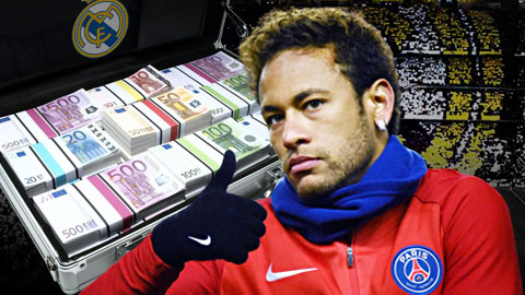 Real sẵn sàng chi 350 triệu euro đưa Neymar về Bernabeu