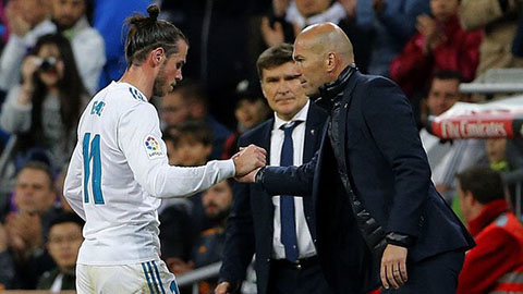 Tương lai của Bale ở Real phụ thuộc vào Zidane