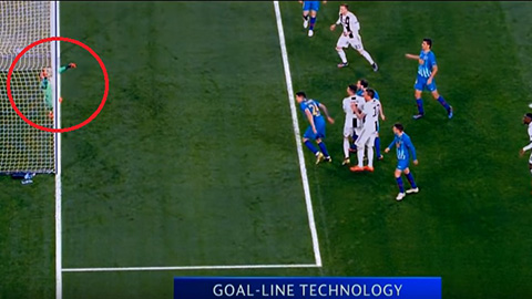 Goal-line đã sai, bàn thắng của Ronaldo không hợp lệ