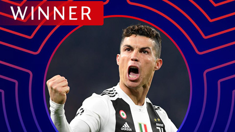 Ronaldo nhận danh hiệu Cầu thủ xuất sắc nhất tuần tại Champions League