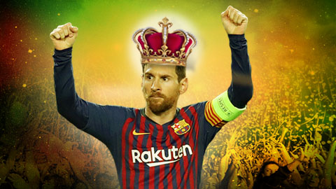 Messi, ông vua của bóng đá Tây Ban Nha