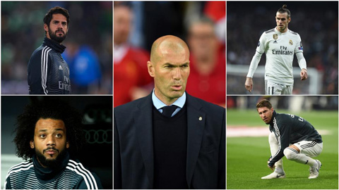 Zidane trở lại, nhưng sẽ không có cuộc thanh trừng hay tái thiết nào tại Real