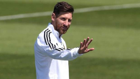 Messi có buổi tập đầu tiên cùng ĐT Argentina trên sân của Real