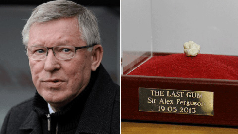 Hậu trường sân cỏ 21/3: Mẩu kẹo cao su của Sir Alex có giá 390.000 bảng