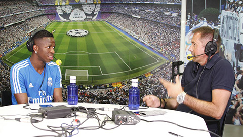 Vinicius Junior trả lời phỏng vấn đài phát thanh Cadena Ser: 'Barca trả nhiều hơn,  nhưng tôi thích Real'