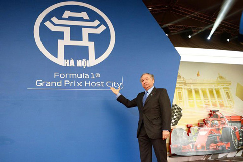 Chủ tịch FIA (Hiệp hội Ô tô thế giới) Jean Todt đã có mặt tại Việt Nam để dự buổi khởi công đường đua F1