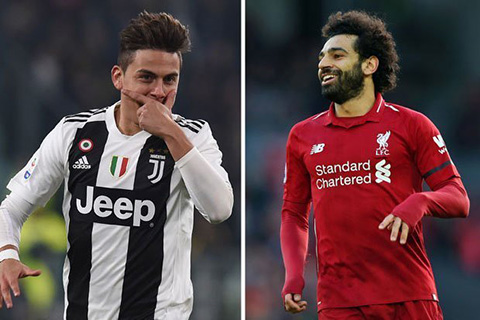 Juventus muốn đổi Dybala lấy Salah