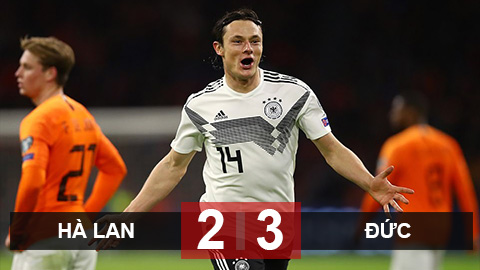 Hà Lan 2-3 Đức: Thắng kịch tính Hà Lan, Đức khởi đầu như mơ tại VL EURO 2020