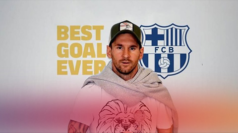 Messi nhận giải thưởng bàn thắng đẹp nhất lịch sử Barca