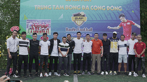 Dàn sao ĐTQG dự lễ ra mắt trung tâm bóng đá của Mai Tiến Thành