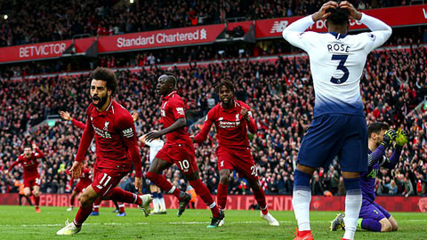 Salah góp công lớn vào bàn ấn định tỷ số cho Liverpool